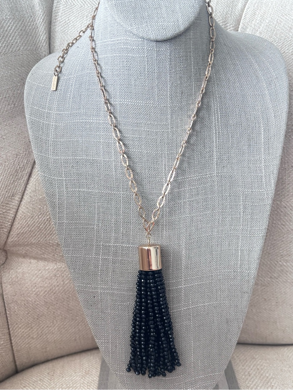 Bauble Bar X Sugarfix Long Tassle Necklace